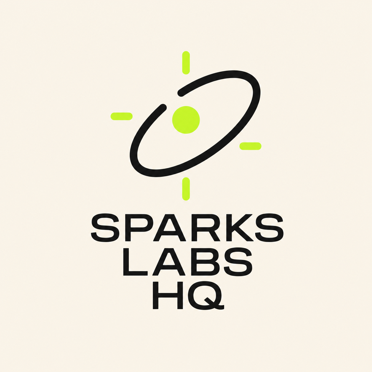 Signal Orbit logo concept for SparksLabs HQ